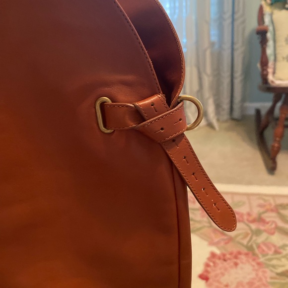 COACH Over-the-Knee Light Brown Leather Boots - Picture 2 of 7